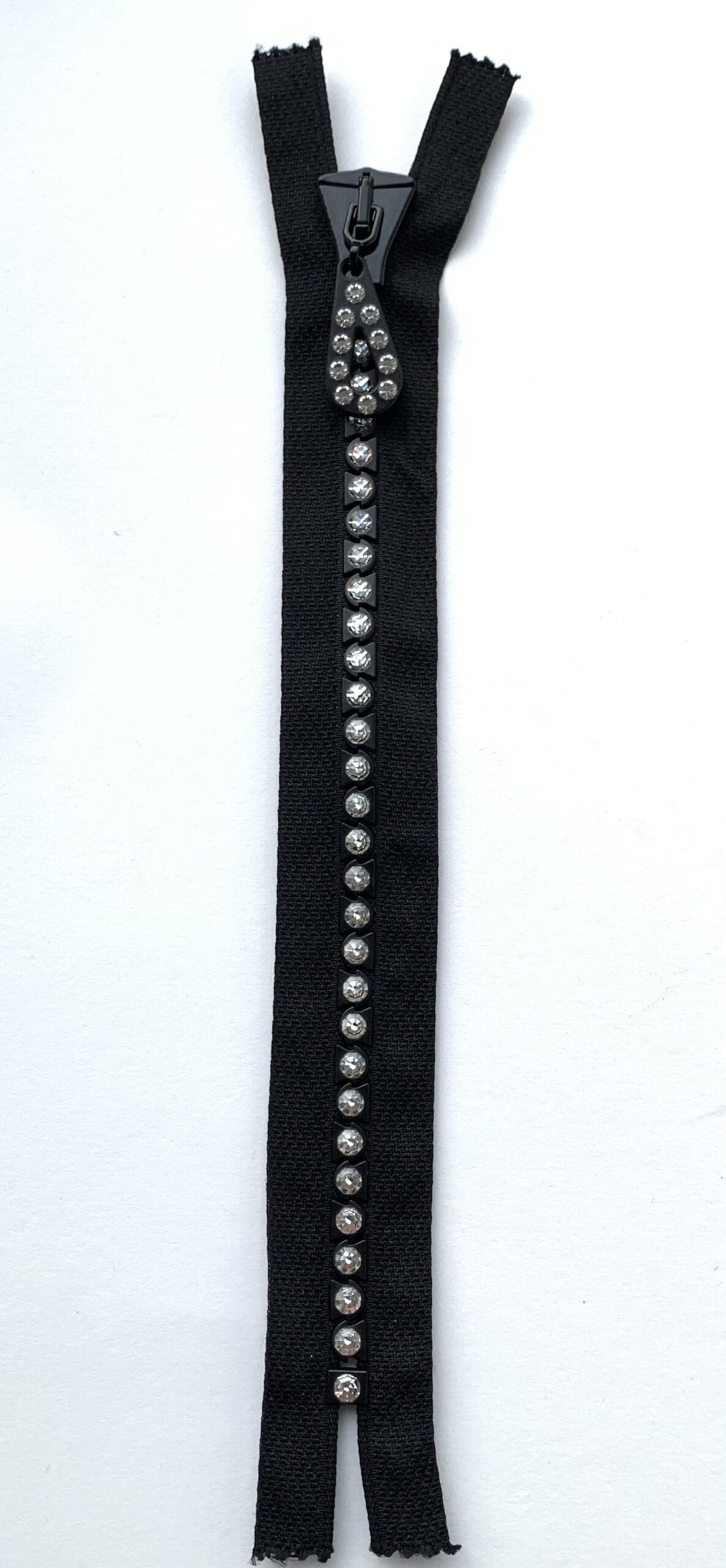 Swarovski Rhinestone Closed End Zippers n.0