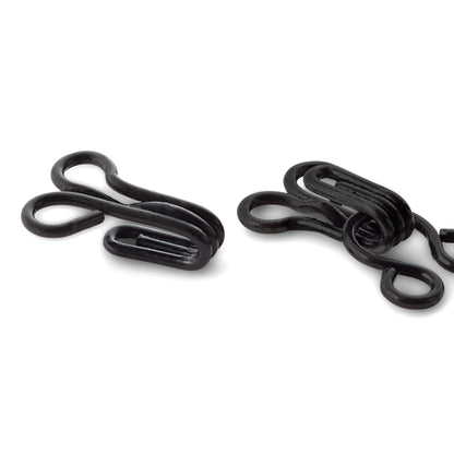 PRYM Dress Hooks and Eyes Fasteners, anti-rust mild steel/iron, 2 colours