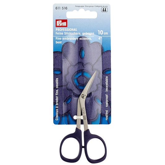 PRYM Embroidery Scissors Professional, Curved 10cm