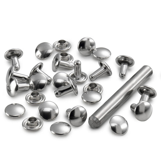 PRYM Hollow Rivets, 3 sizes