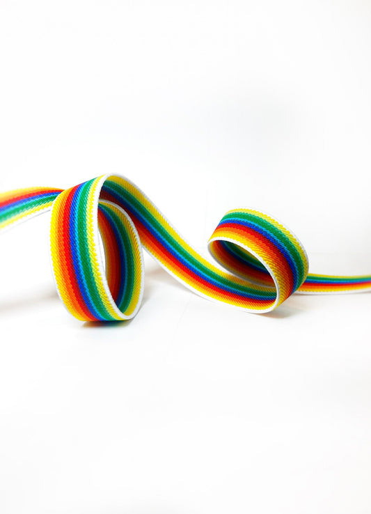 Rainbow Elastic Tape 25mm
