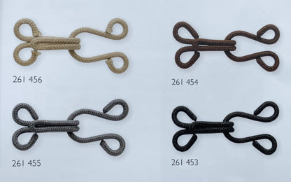 Prym 3 Fur Hooks and Eyes, 4 colours