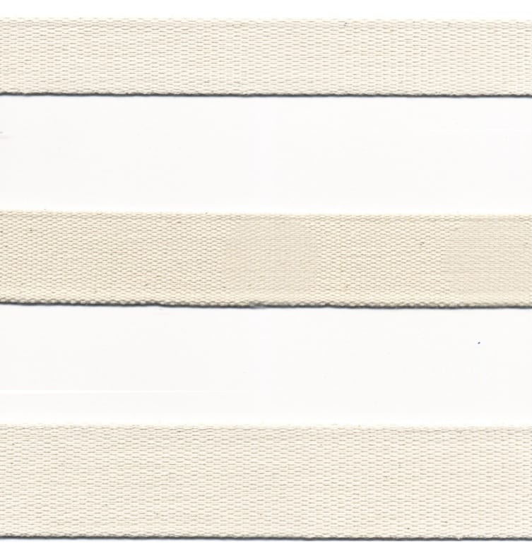 Soft thick cotton webbing