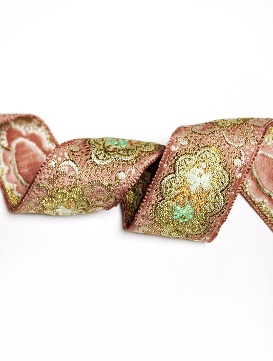 Vintage Embroidered Jacquard Ribbon