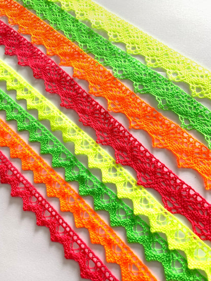 Neon Lace Trim