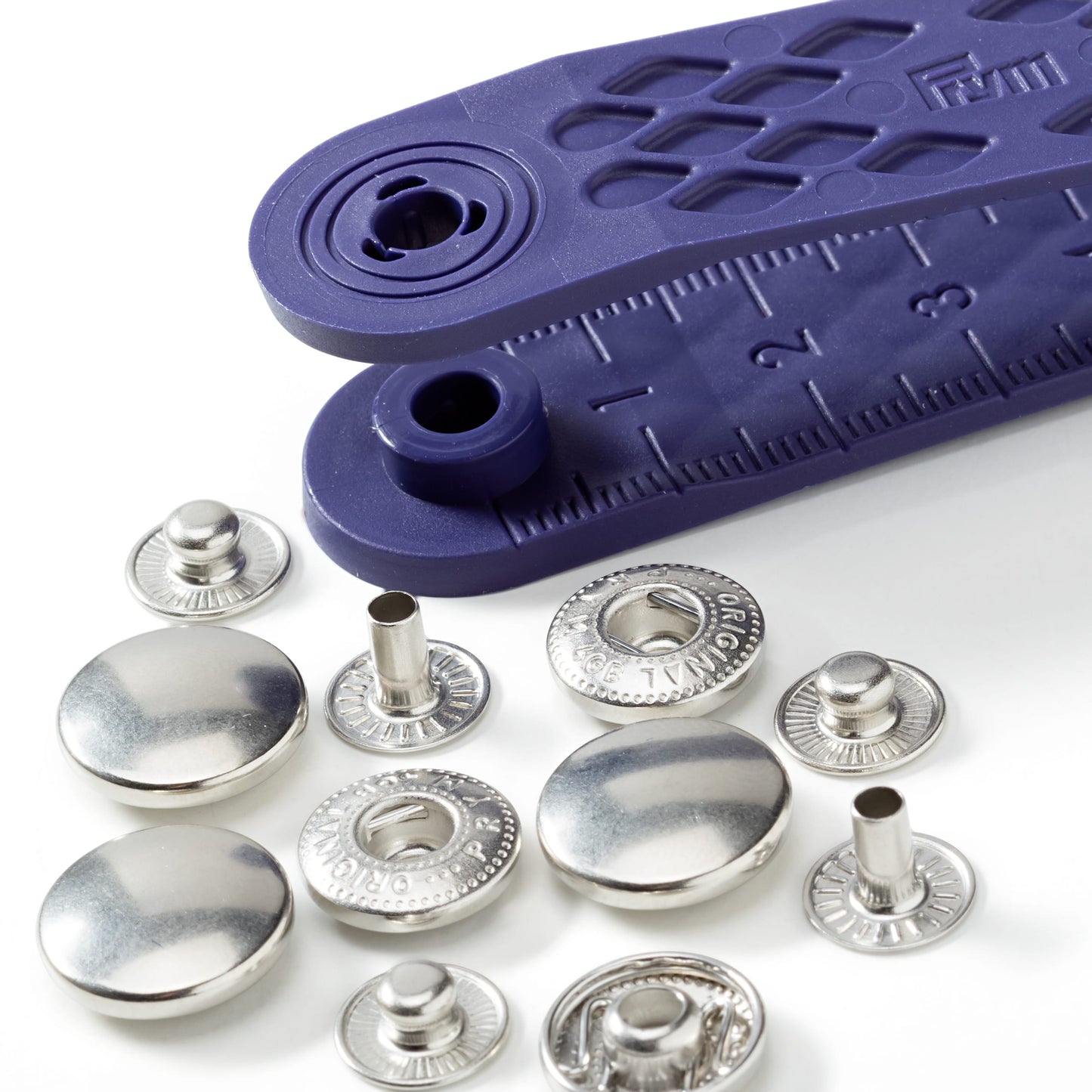 Non-sew press fastener anorak 12mm, 5 colours