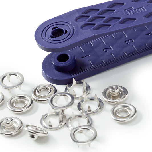 PRYM Non-Sew Press Fastener Jersey, 18mm