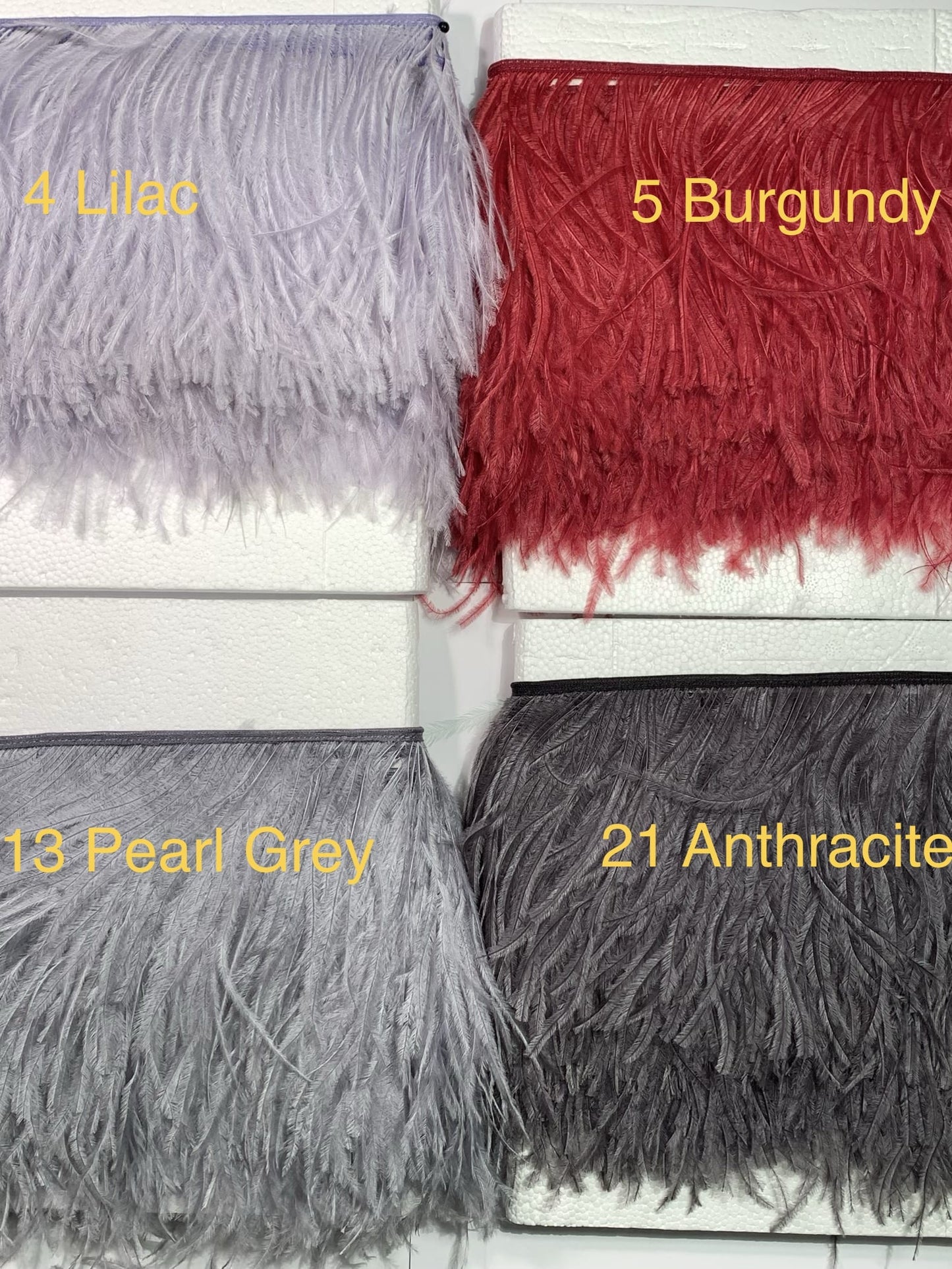 Ostrich Feather Fringe