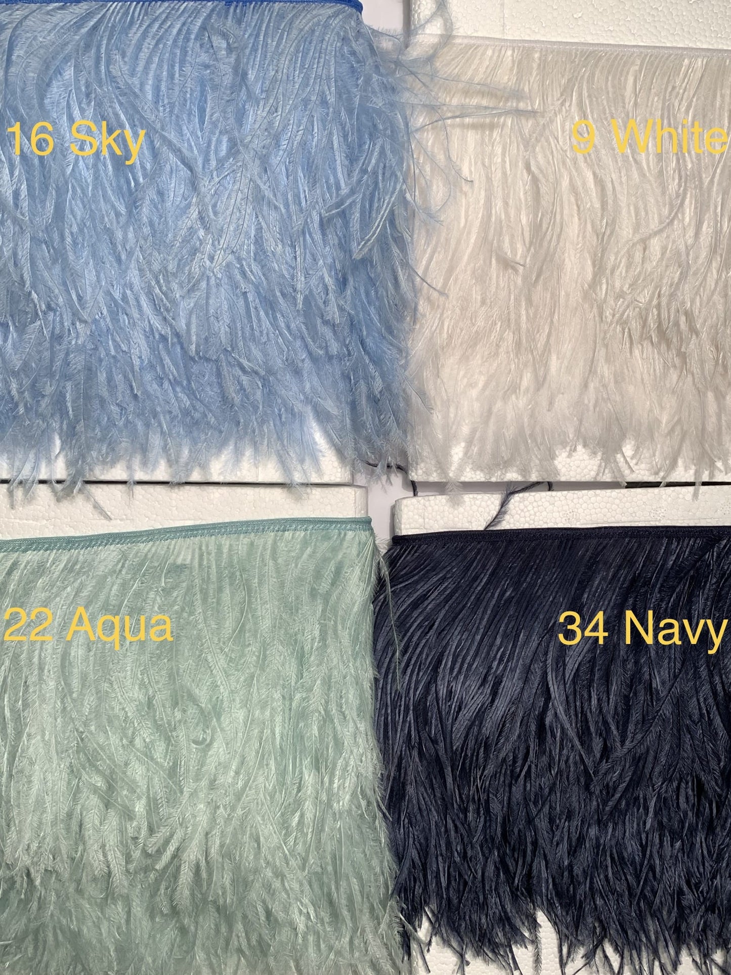 Ostrich Feather Fringe