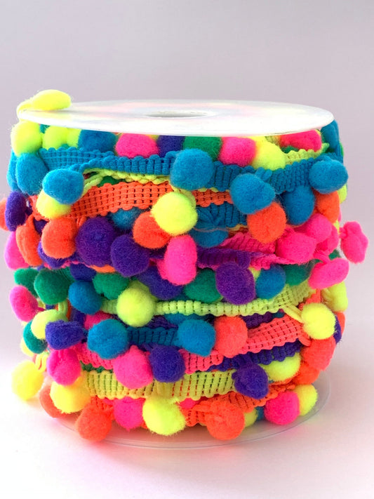 Pom Pom Multicolour Trim