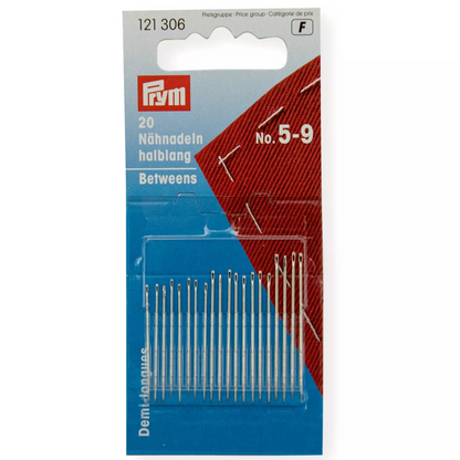 PRYM Sewing Needles Betweens, 10 Variants