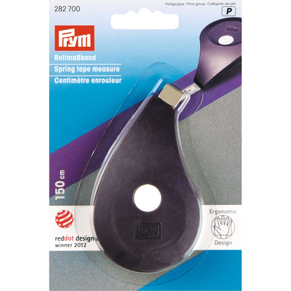 PRYM Spring Tape Measure Ergonomics, 150cm