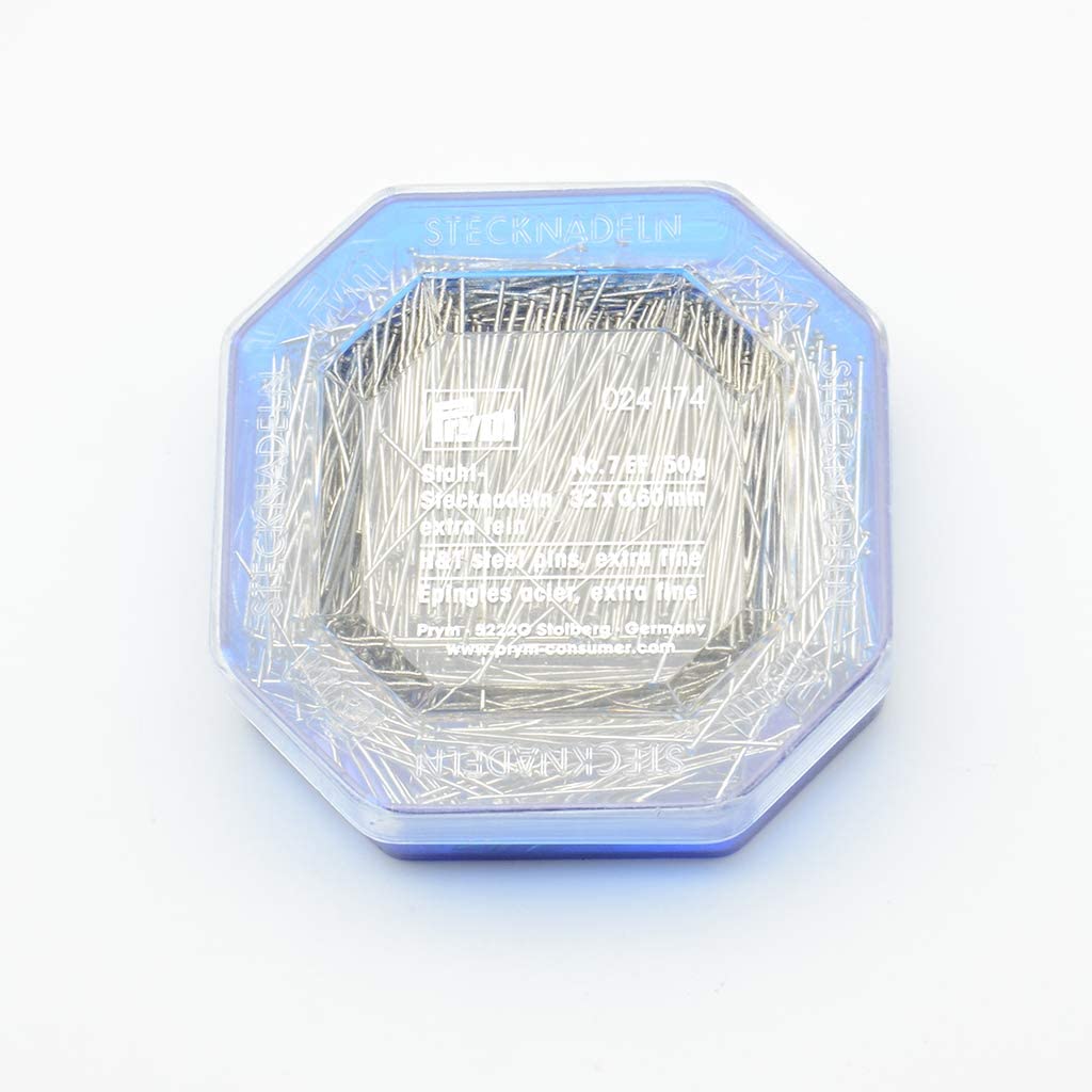 Špendlíky, 0,60 x 32 mm, stříbrné barvy, 50 g, plastová krabička Špendlíky, 0,60 x 32 mm, stříbrné barvy, 50 g, plastová krabička