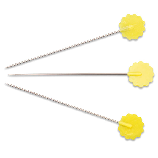 PRYM Quilter's Flat Flower Pins 50mm