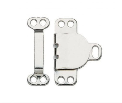Brass hooks and bars for trousers and skirts 9.5mm, 2 colours