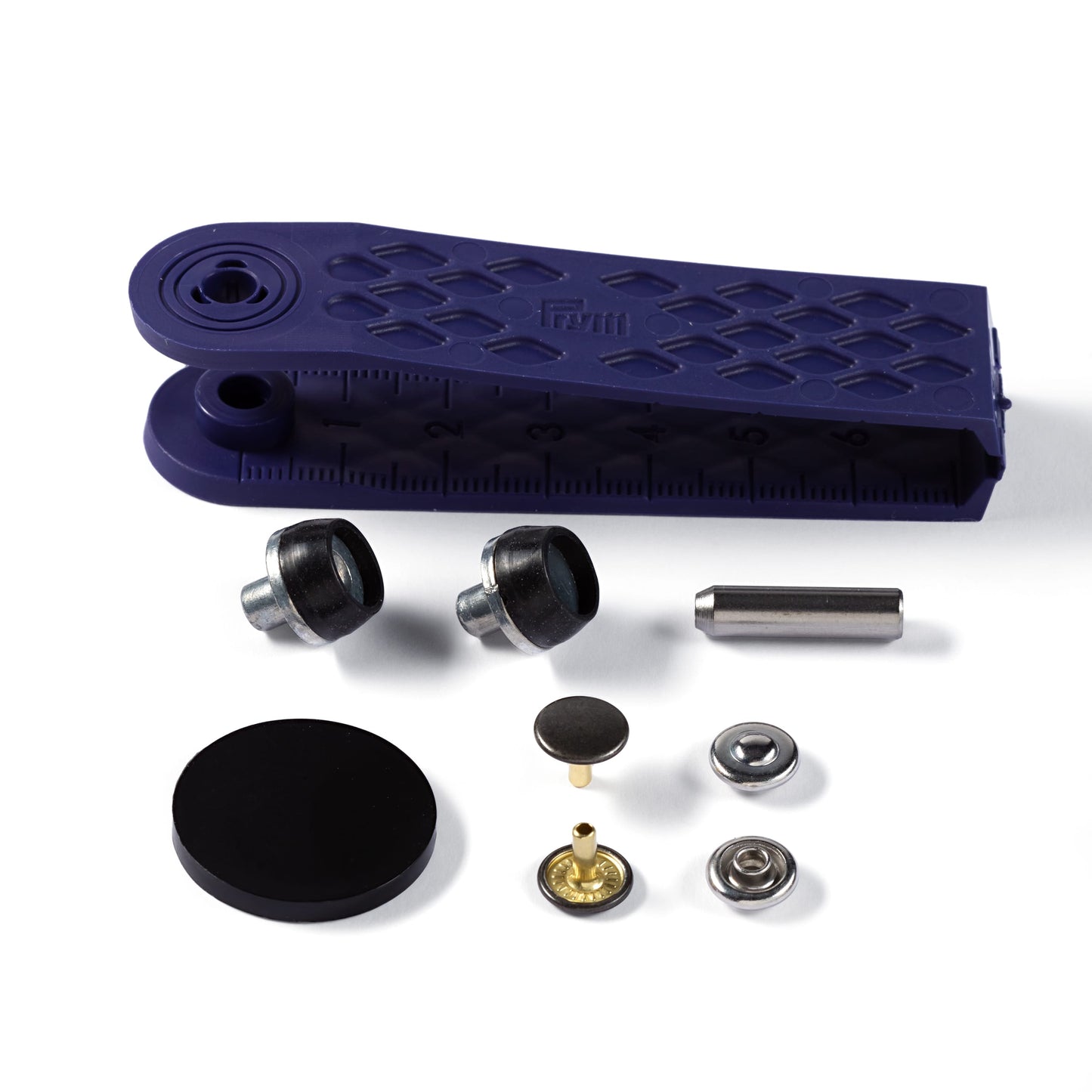 PRYM Jeans Rivets, 9mm, Silver/Old Iron
