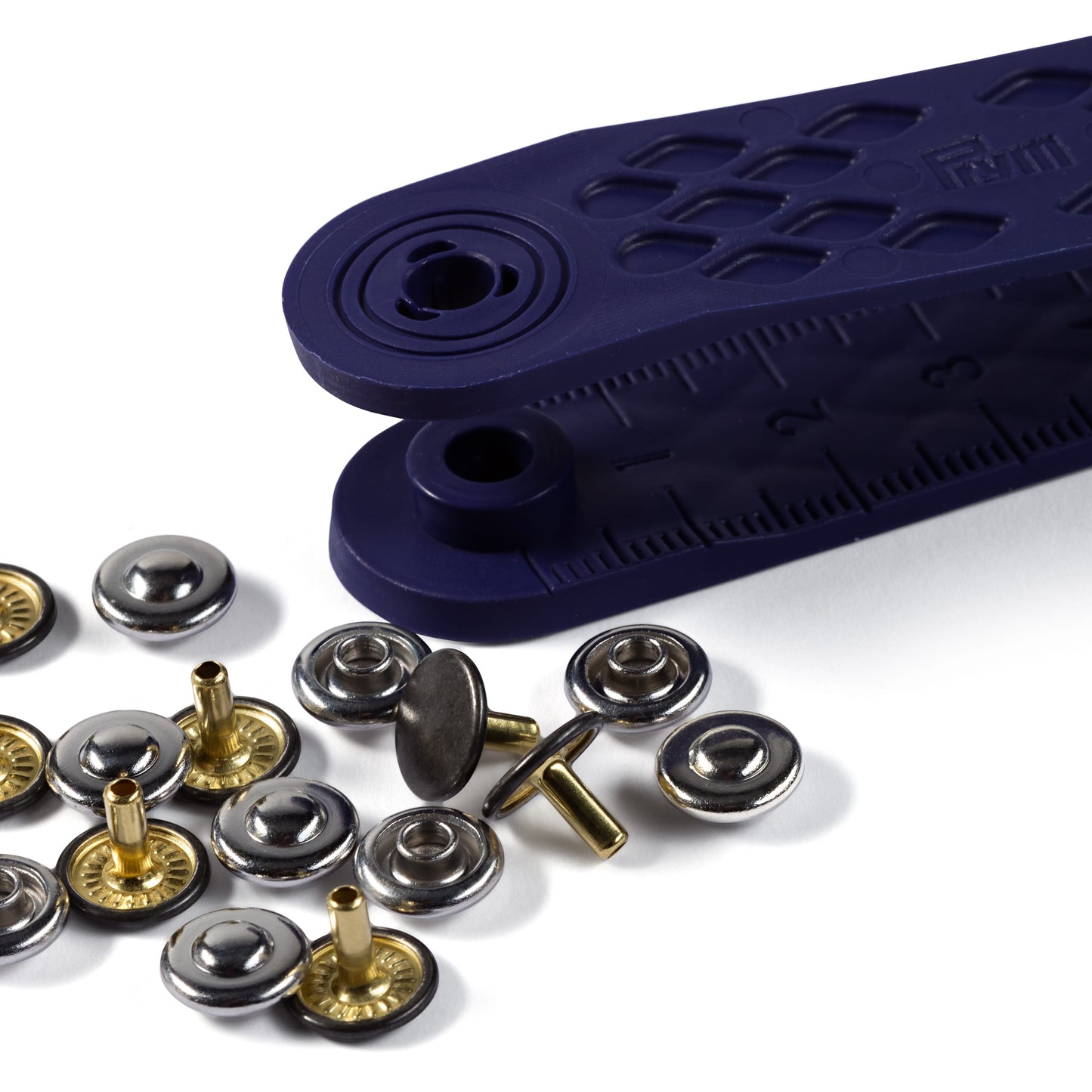 PRYM Jeans Rivets, 9mm, Silver/Old Iron