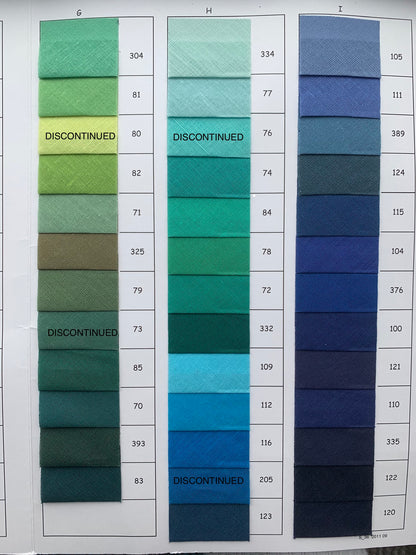 Cotton Insertion Piping, 113 colours
