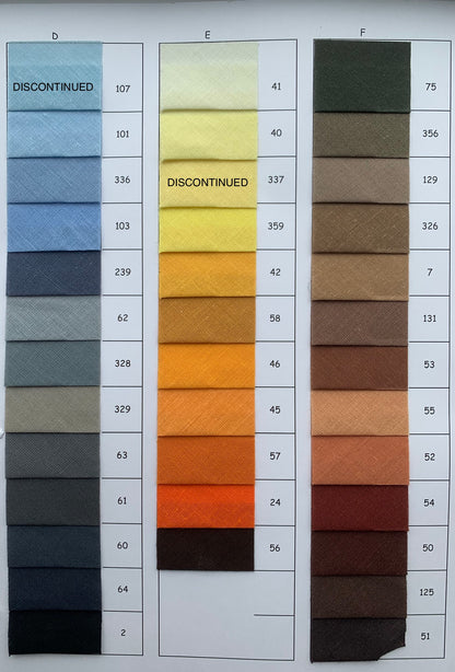 Cotton Insertion Piping, 113 colours