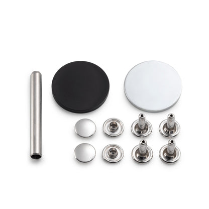 Prym Hollow Rivets, 6-9mm, Silver-coloured, 8 Items