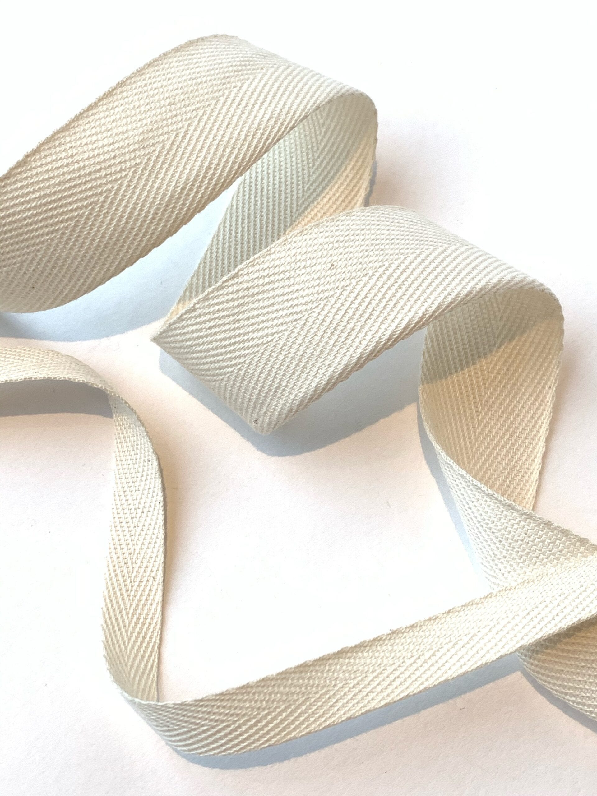 Organic Cotton Herringbone Twill Ribbon – ALFA-G Haberdashery
