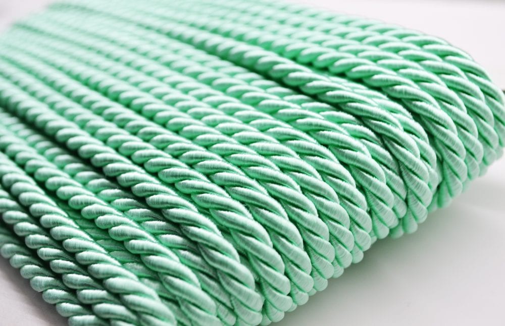 Acetate Twisted Cord, 5.5mm, 52 colours