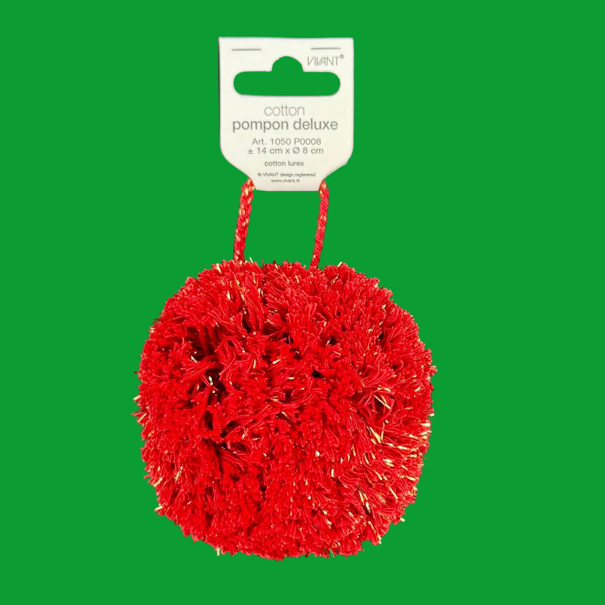 Lurex Big PomPom, Handmade in India