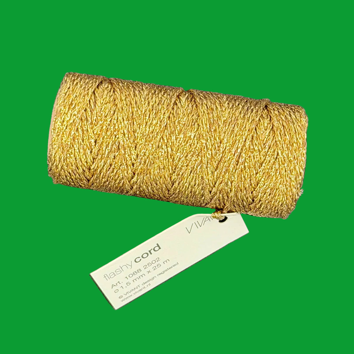 Shiny Golden Thread, 1.5mm x25M