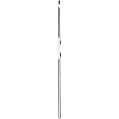 Wool crochet hooks without handle, silver-coloured, 7 variations
