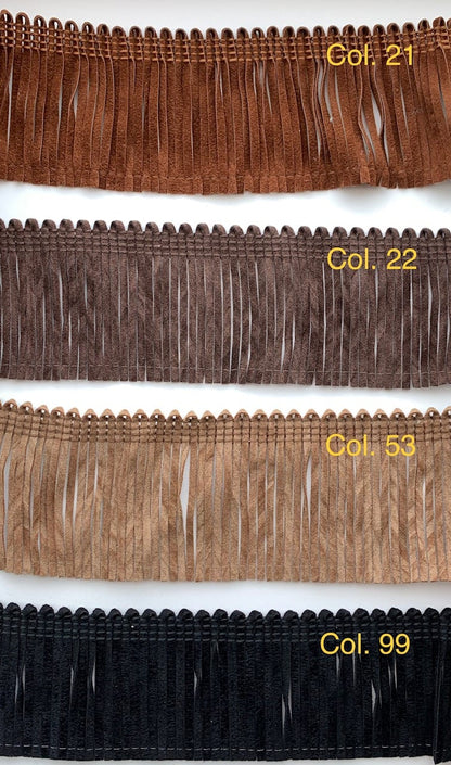 Imitation Suede Fringe, 4 colours