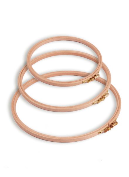 Embroidery Hoop Of Beechwood, 7 sizes