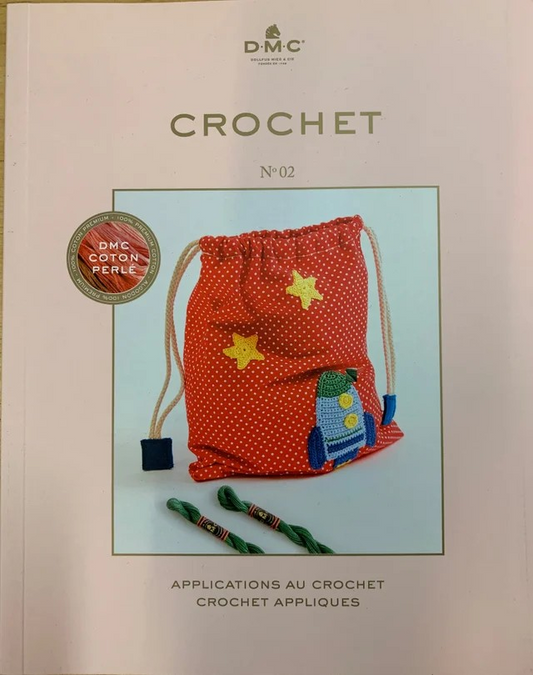 DMC Crochet Appliques Book no.02